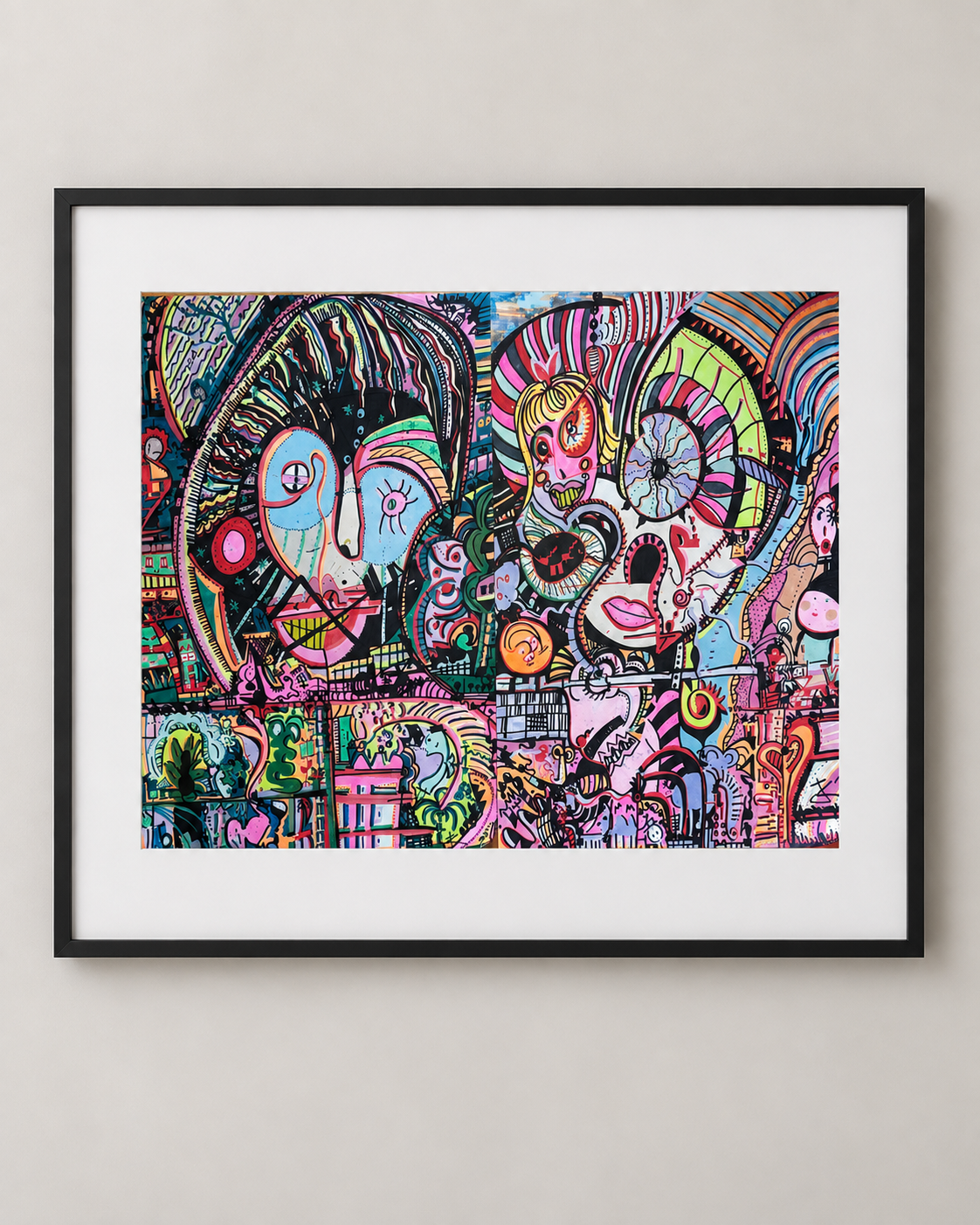 Parallel Existence framed presentation