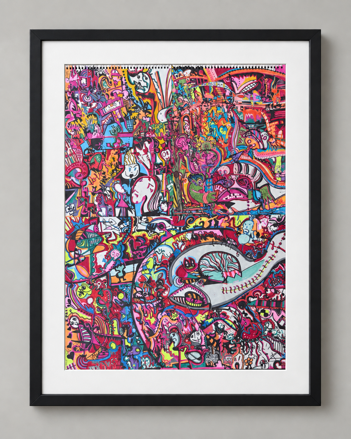 Dual Nature framed presentation