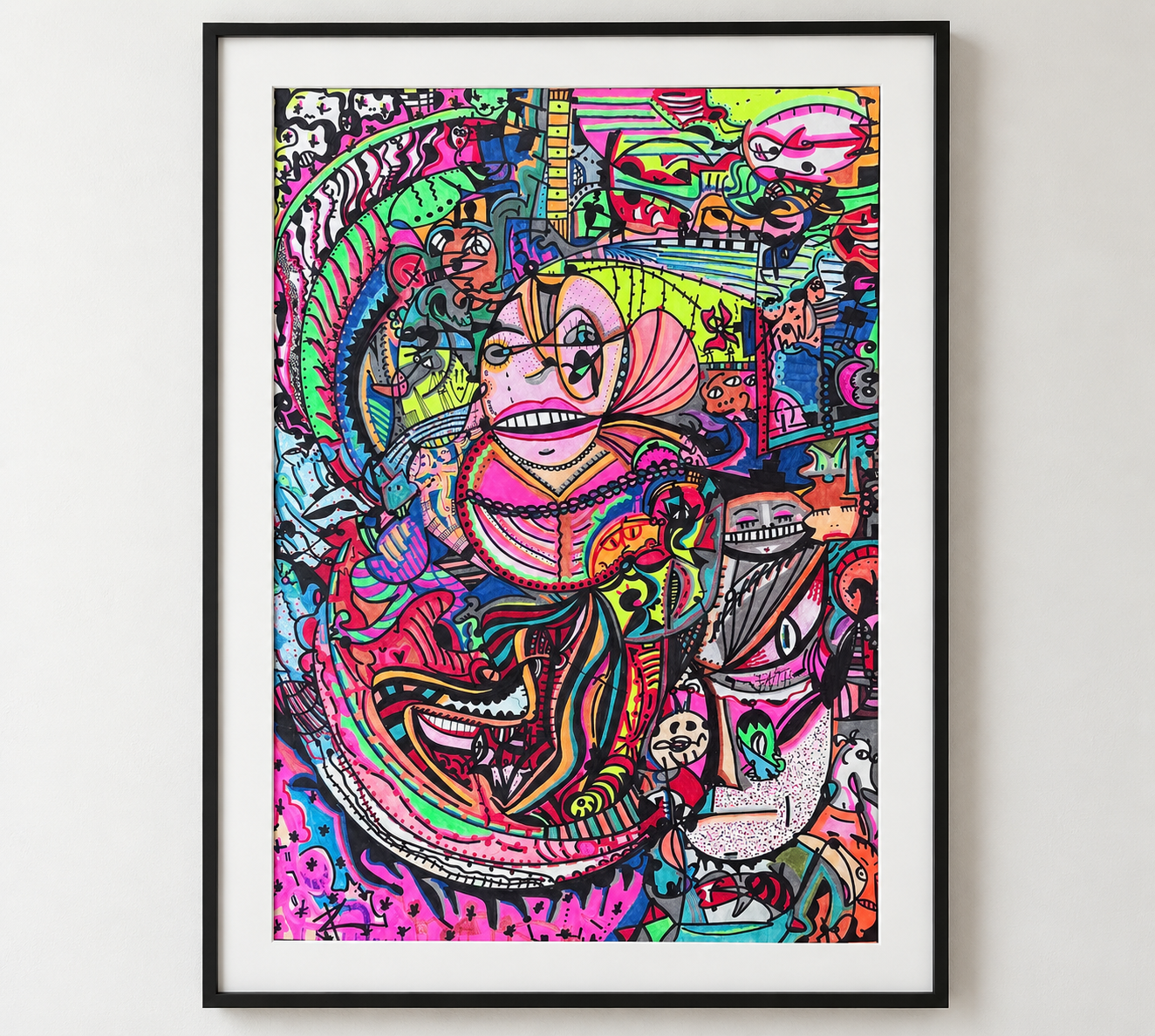 Luminous Infinity framed presentation